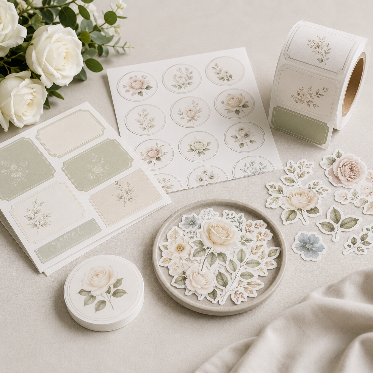 Custom stickers and labels by Mystiques Ink