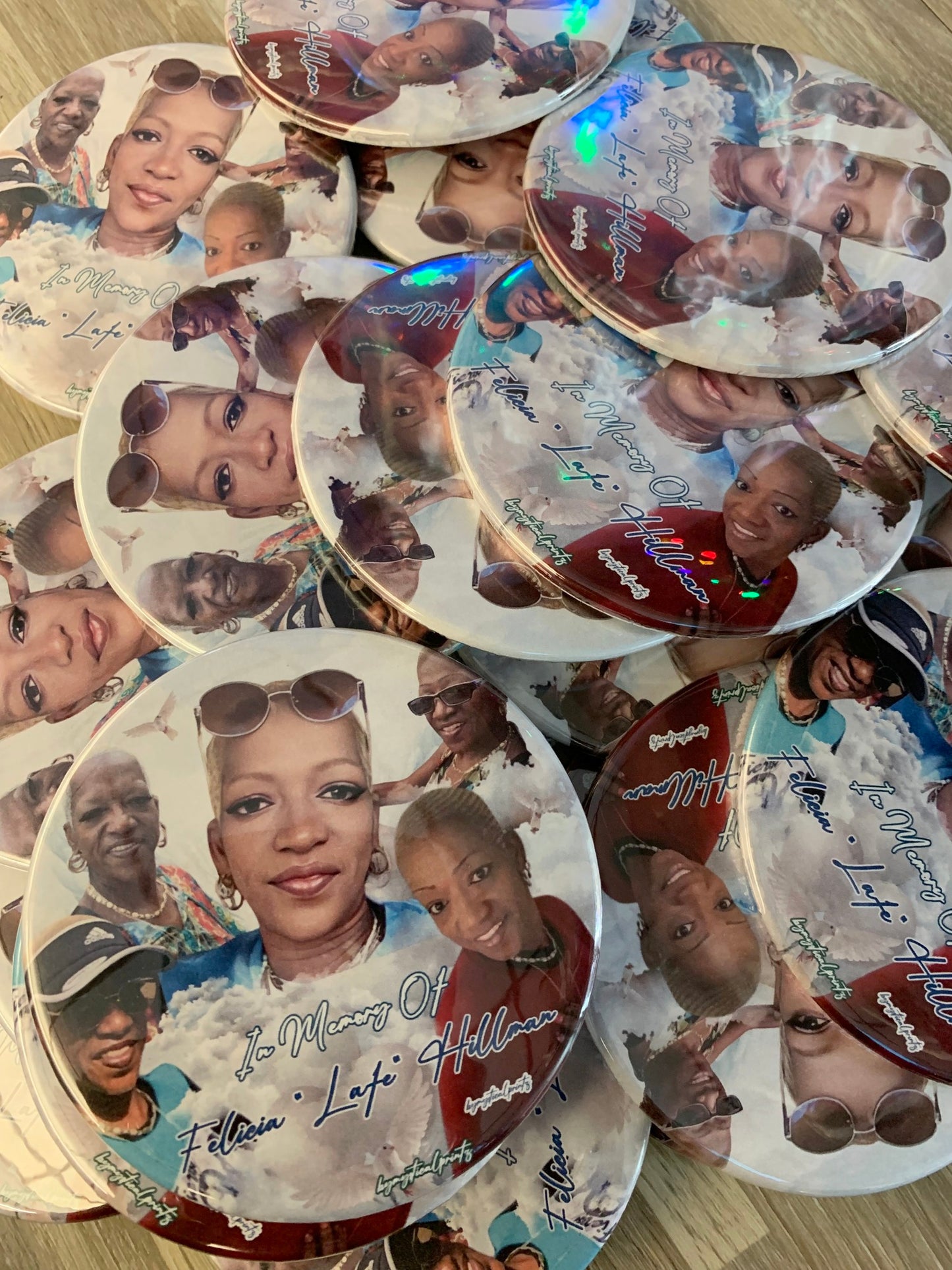 Memorial, Keepsakes,  Buttons & More