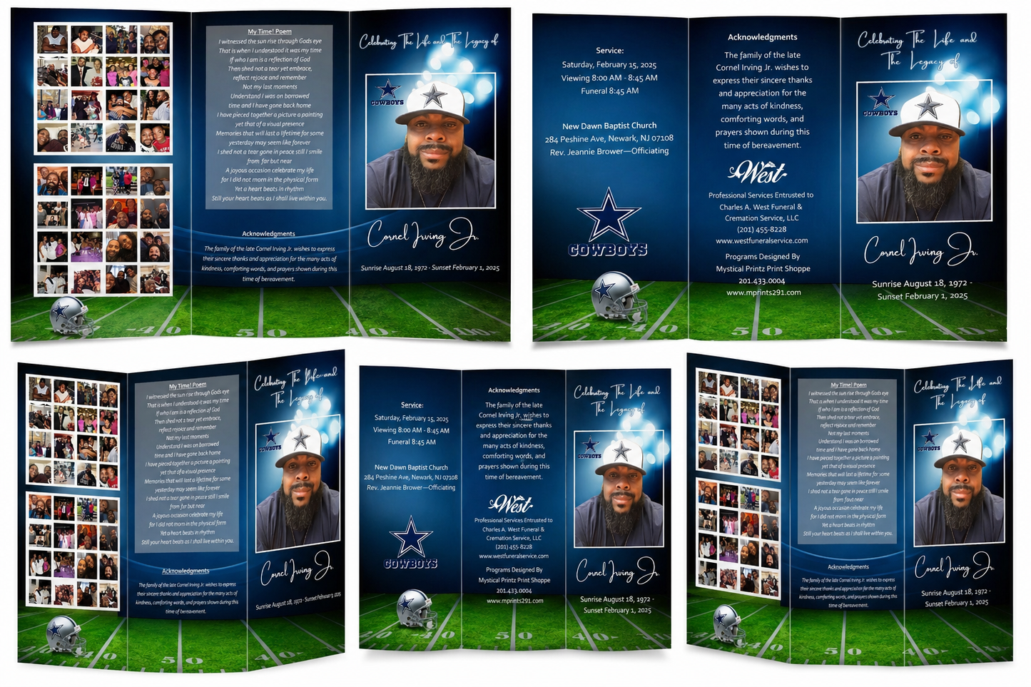 100pk Tri-Fold Programs