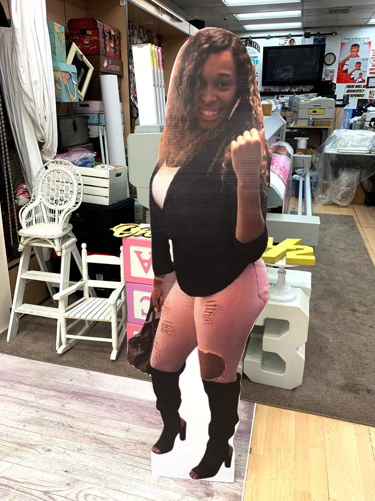 Posters, Easel Boards, and Lifesize Standup Boards
