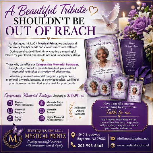 Compassionate Memorial Keepsakes