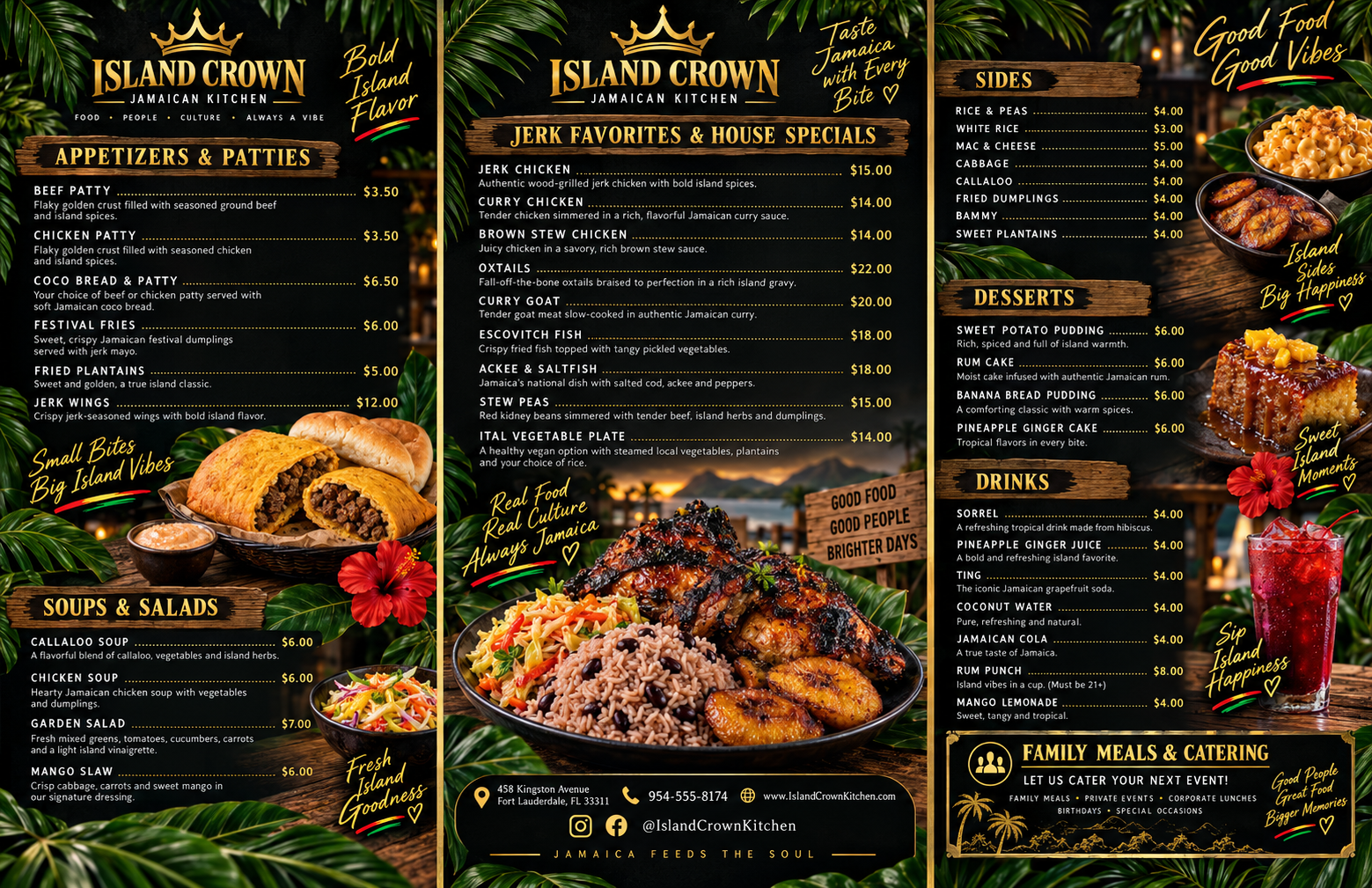 Custom restaurant menu design and printing sample 8