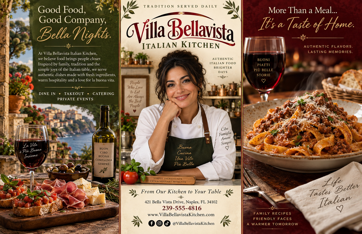 Custom restaurant menu design and printing sample 9