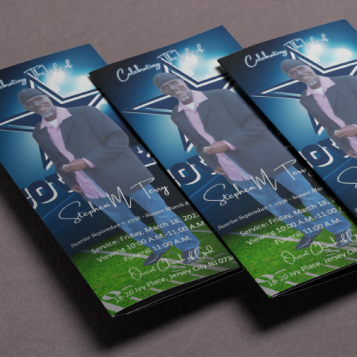 100pk Tri-Fold Programs
