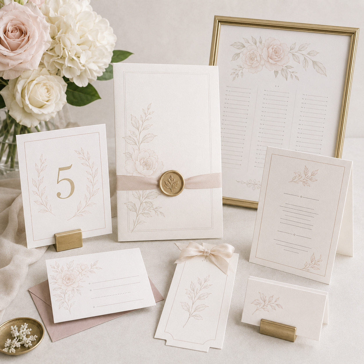 Custom invitations and event stationery by Mystiques Ink