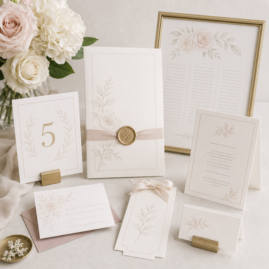 Custom invitations and event stationery by Mystiques Ink